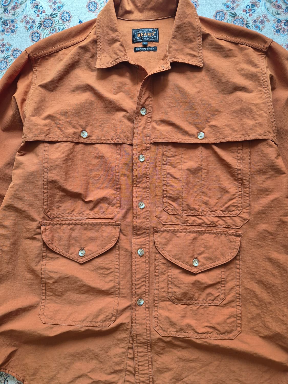 빔즈 플러스 립스탑 셔츠 자켓 상품이미지3