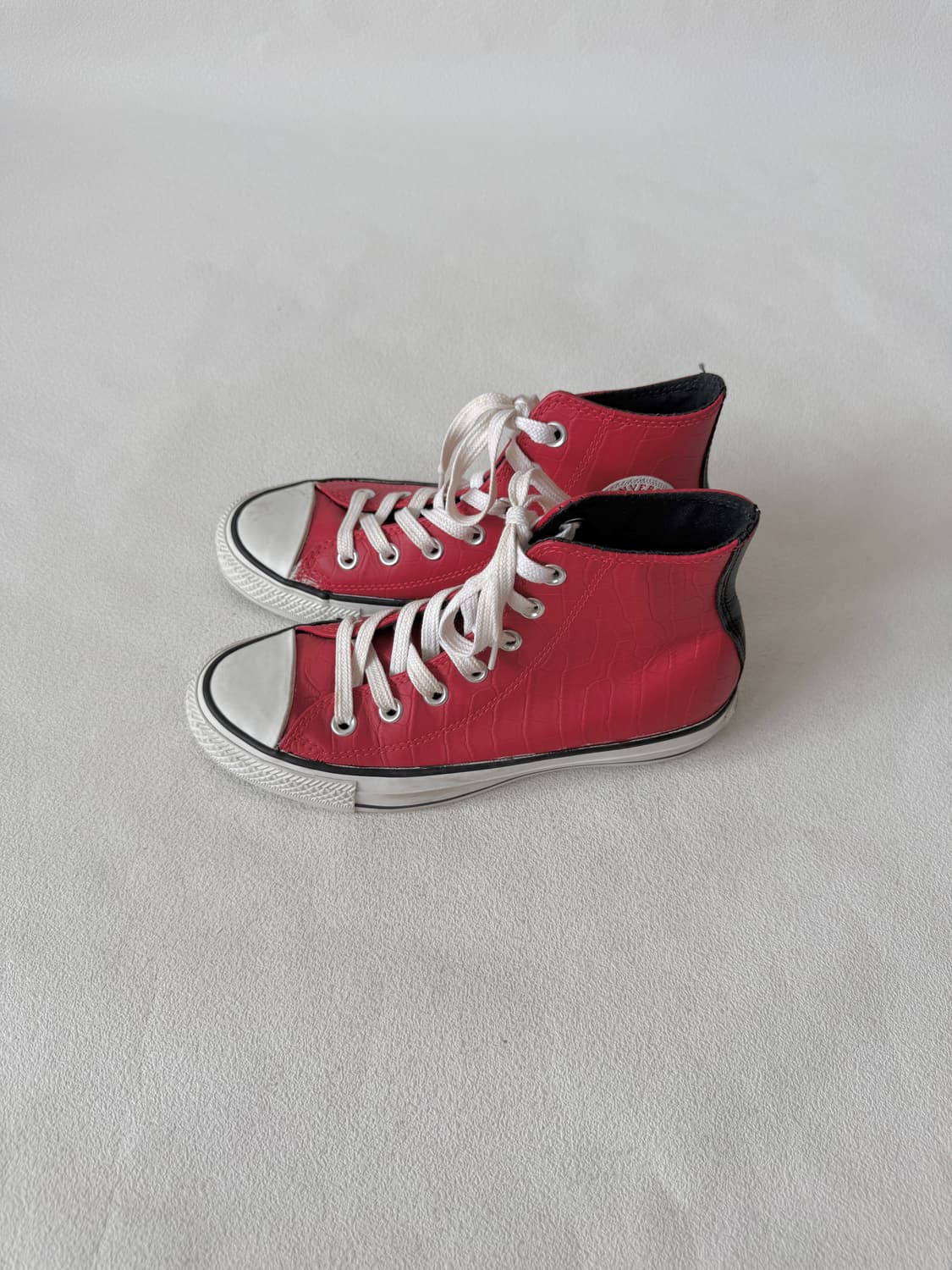 컨버스(Converse) 스투시 크록 레더 하이(13년도 출시,속 깔창X 상품이미지4