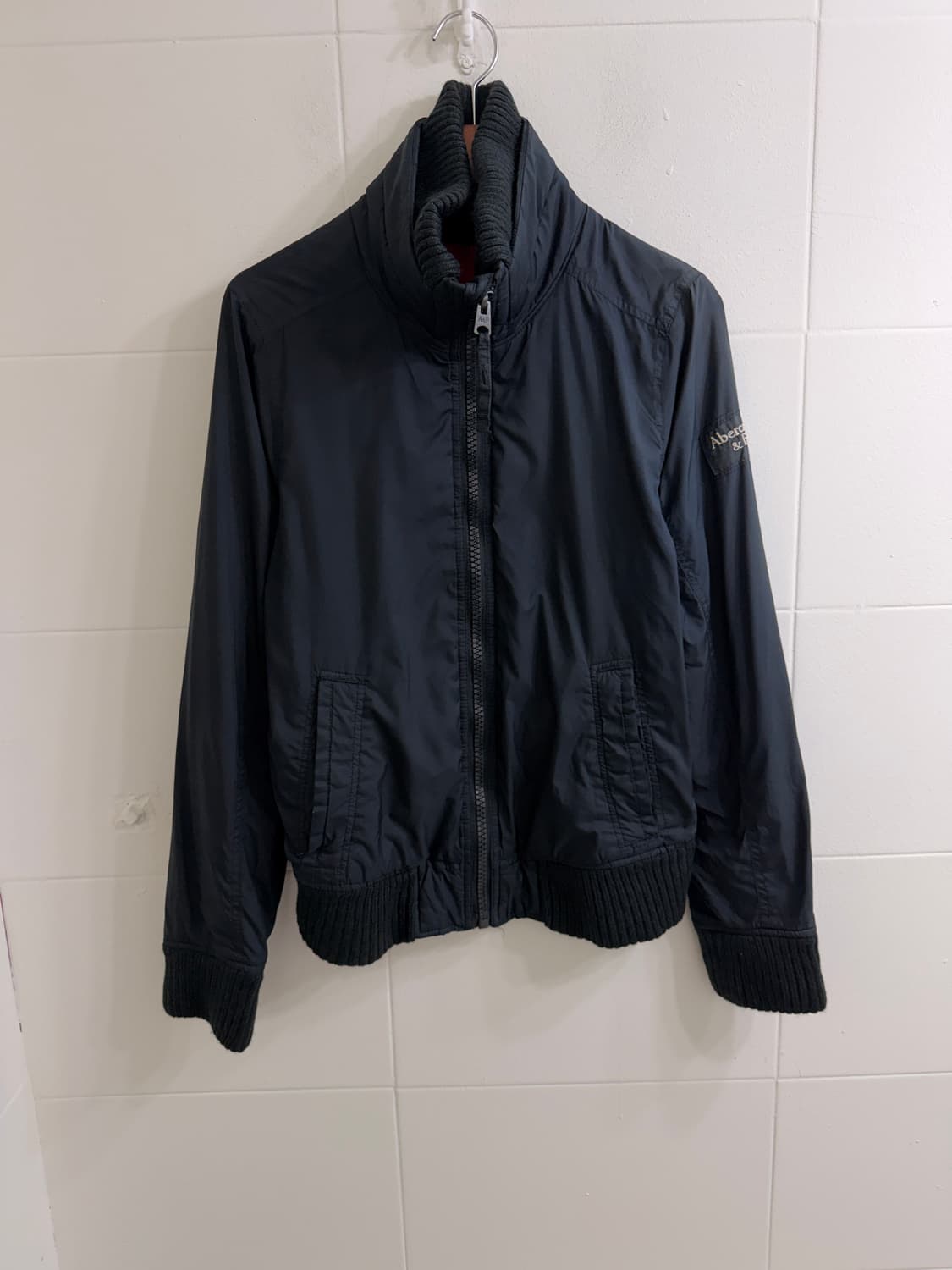 아베크롬비 닌자핏 누빔 집업 자켓 상품이미지4