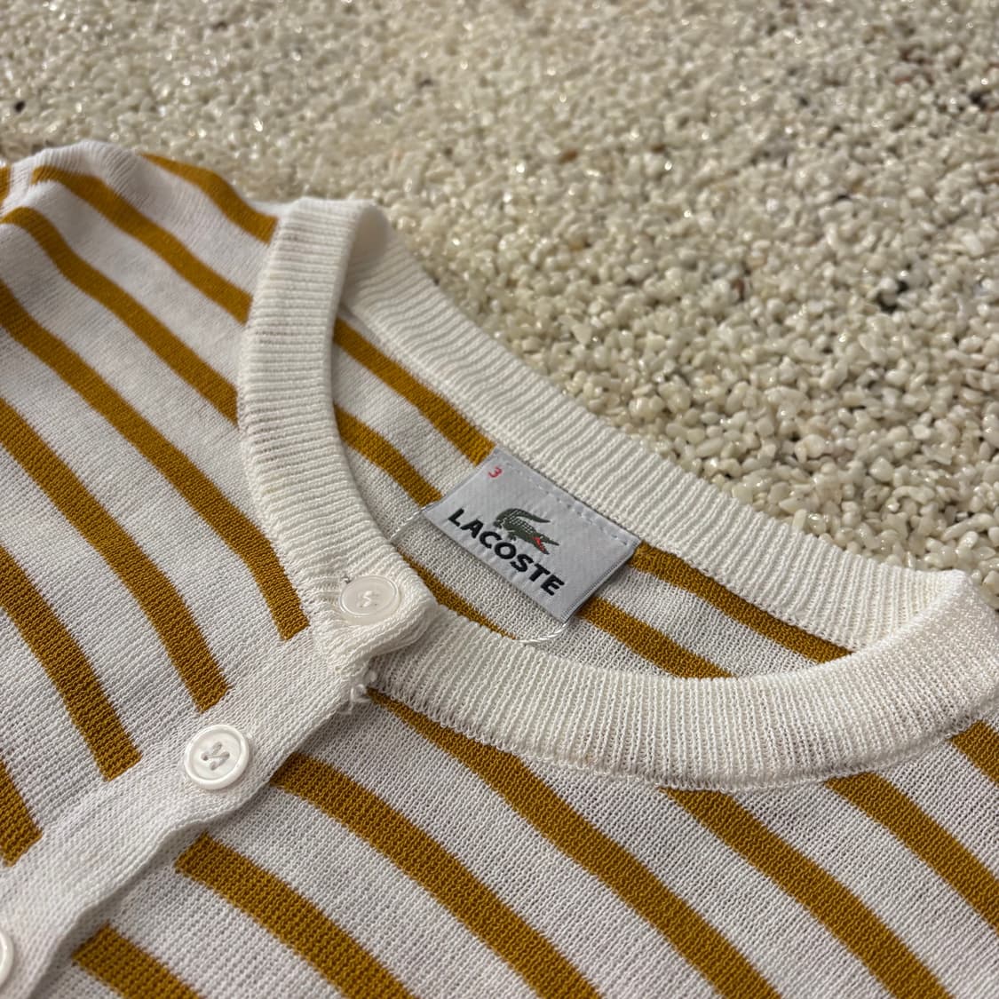 라코스테 반팔 가디건⭐️326 상품이미지3
