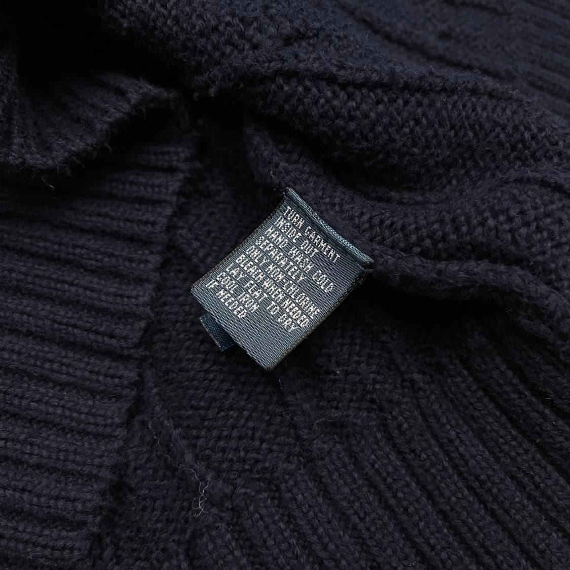 폴로 랄프로렌 레드포니 네이비 꽈배기 니트 L 상품이미지5