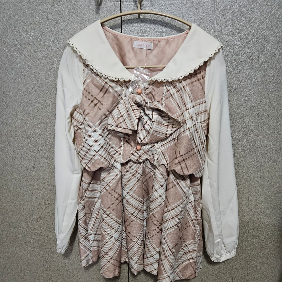 빈티지 리즈리사 셋업 상의 라떼갸루 히메갸루 양지뢰 상품이미지1