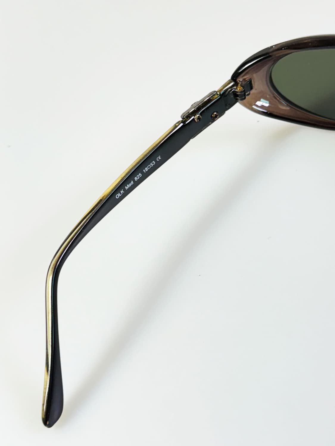 90s One Last Kiss 볼드 오벌 프레임 빈티지 선글라스 상품이미지8