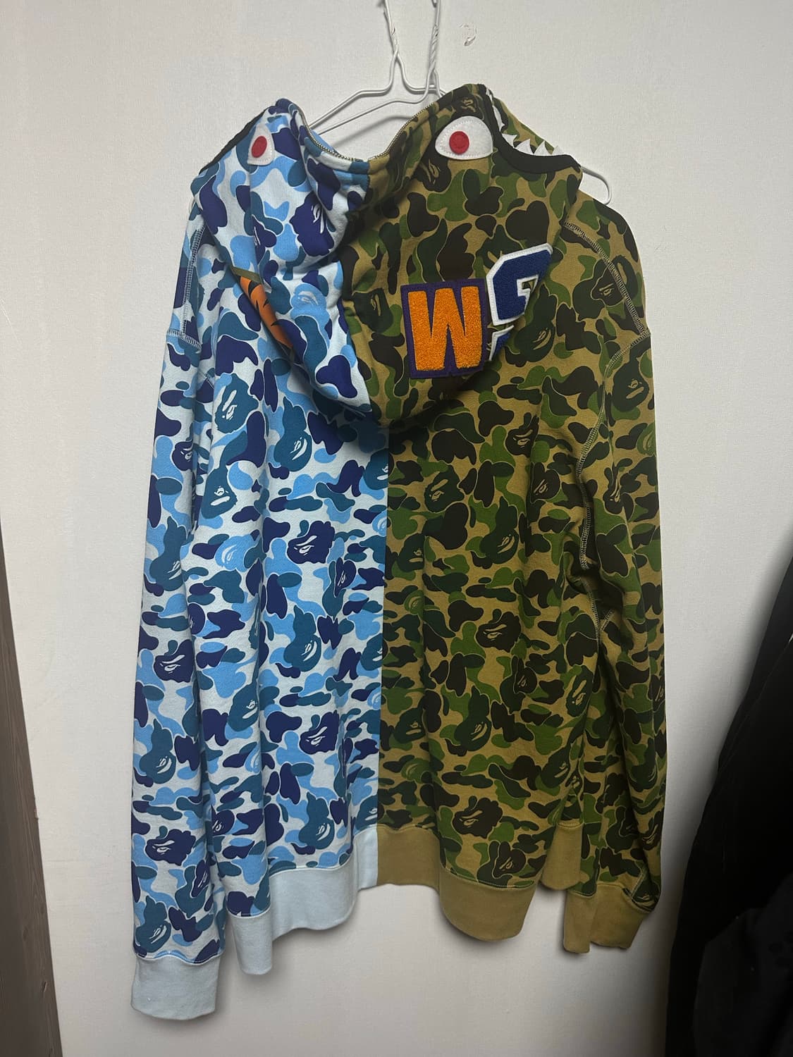 베이프 후드집업 xl 상품이미지7