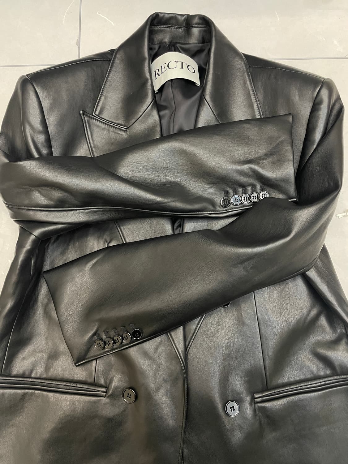 렉토 빅터 오버사이즈 블레이저 23FW 상품이미지2