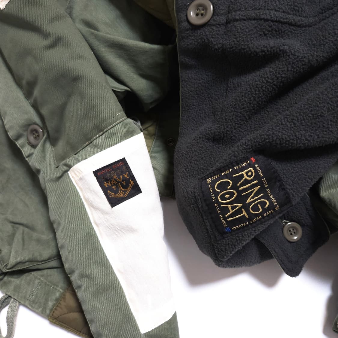 캐피탈 컨트리 저니 리메이크 퀄팅 비부악 링코트 상품이미지7