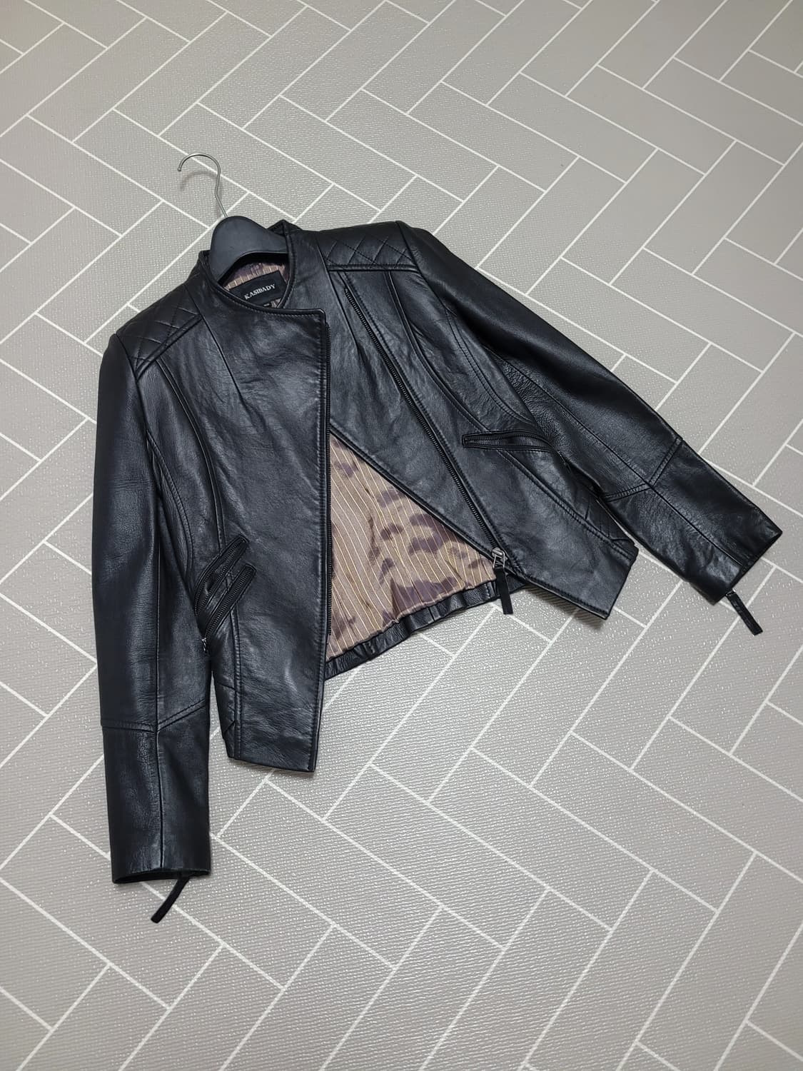 카시바디 램스킨 라이더 가죽 자켓 55 상품이미지2