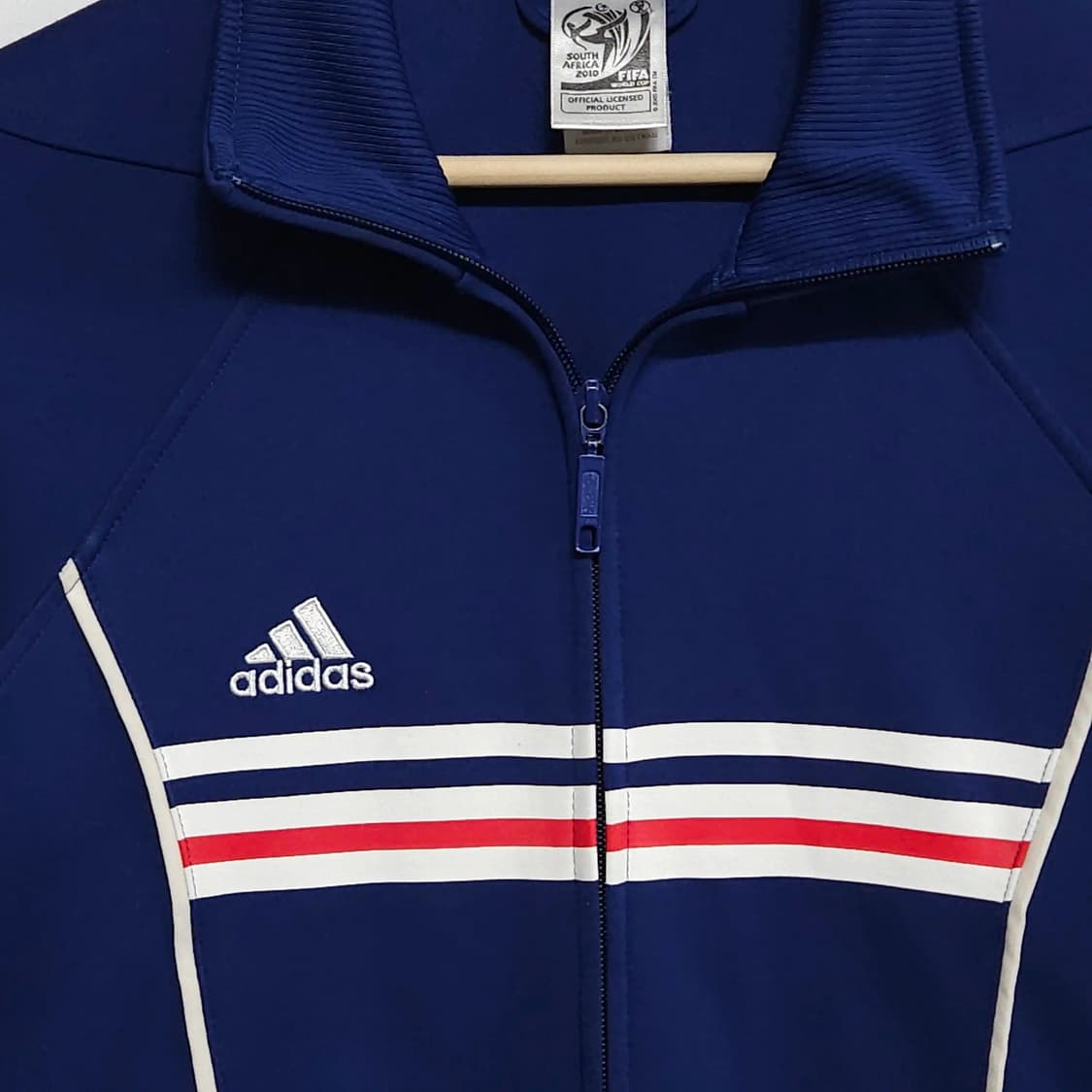  105)ADIDAS 아디다스 2010남아공월드컵 프랑스 트랙탑 져지 상품이미지2