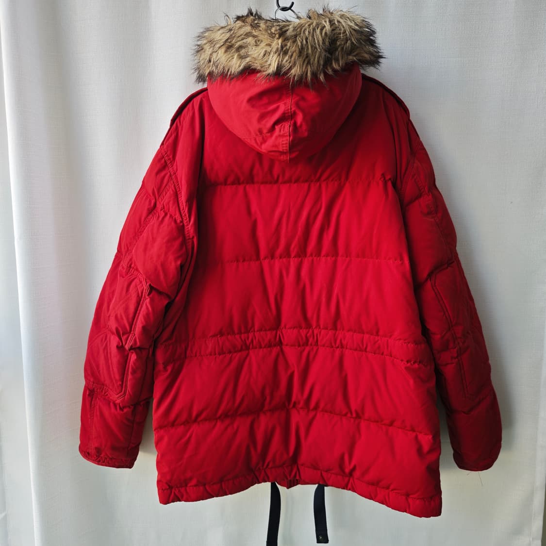폴로 랄프로렌 히말라야 다운 파카 패딩 자켓 레드 M 상품이미지8