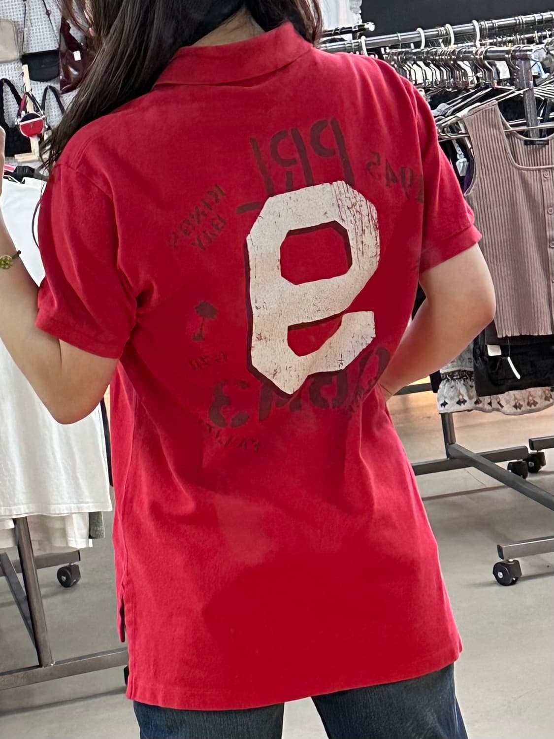 폴로 Naval그래픽 카라티 상품이미지3