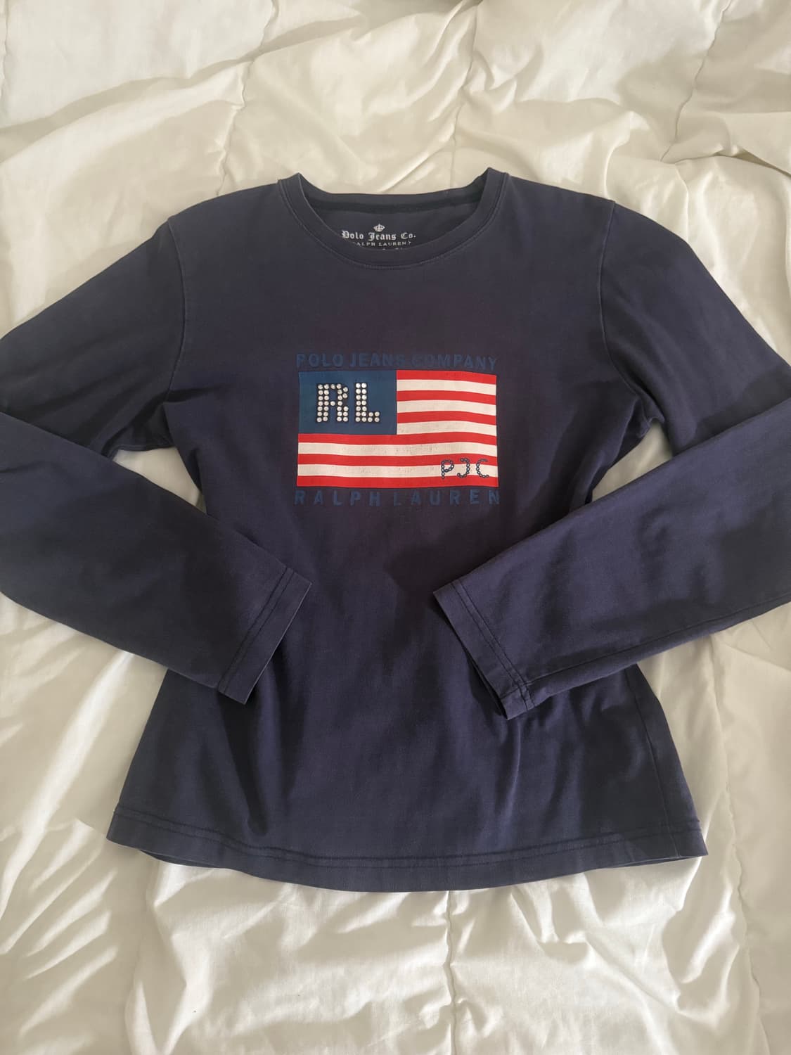 폴로 성조기 롱슬리브 상품이미지1