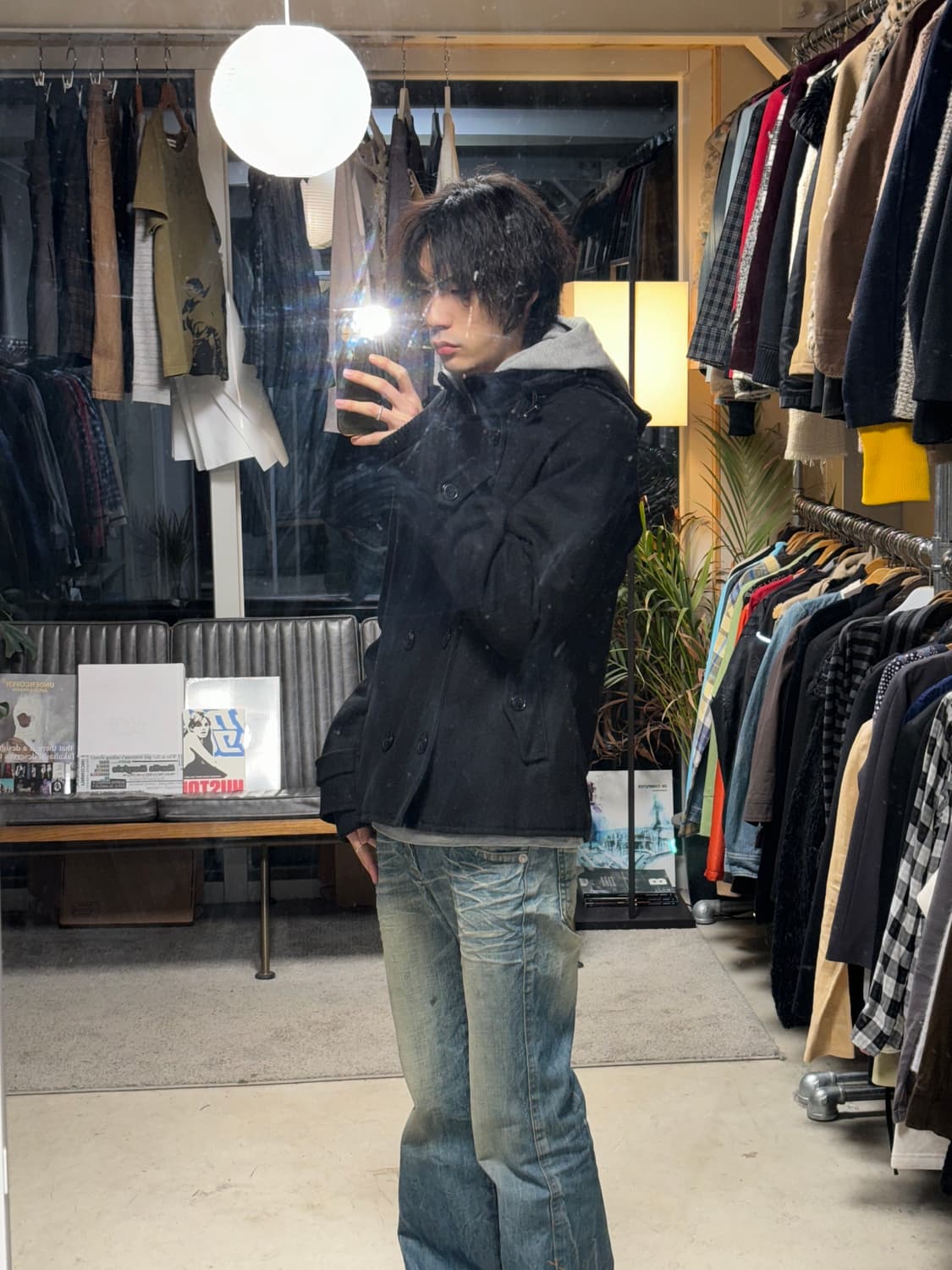 Pincponc 울 나폴레옹 후드 자켓 상품이미지4