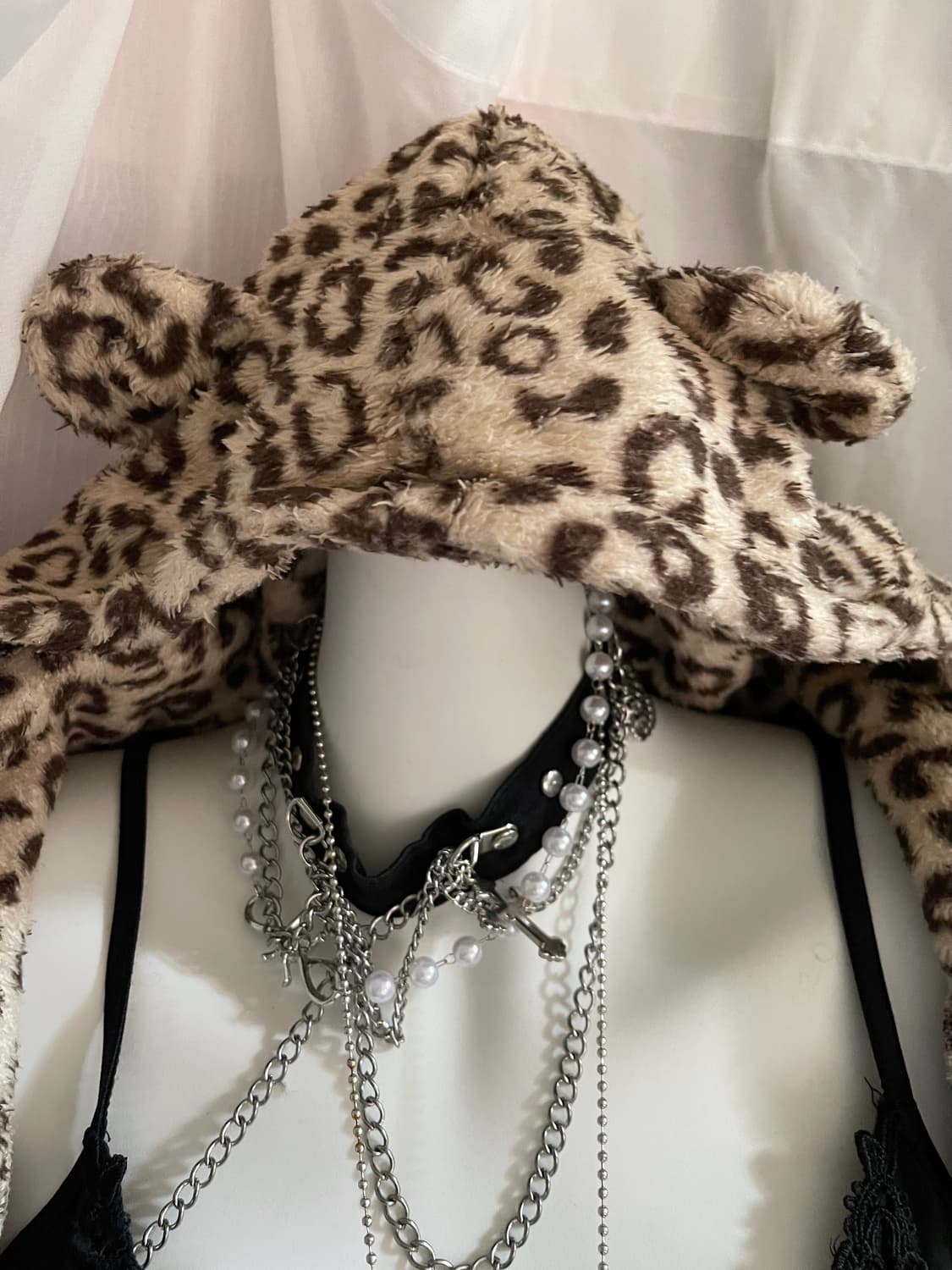 Gal 갸루 호피 집업 세트 axes femme 상품이미지6