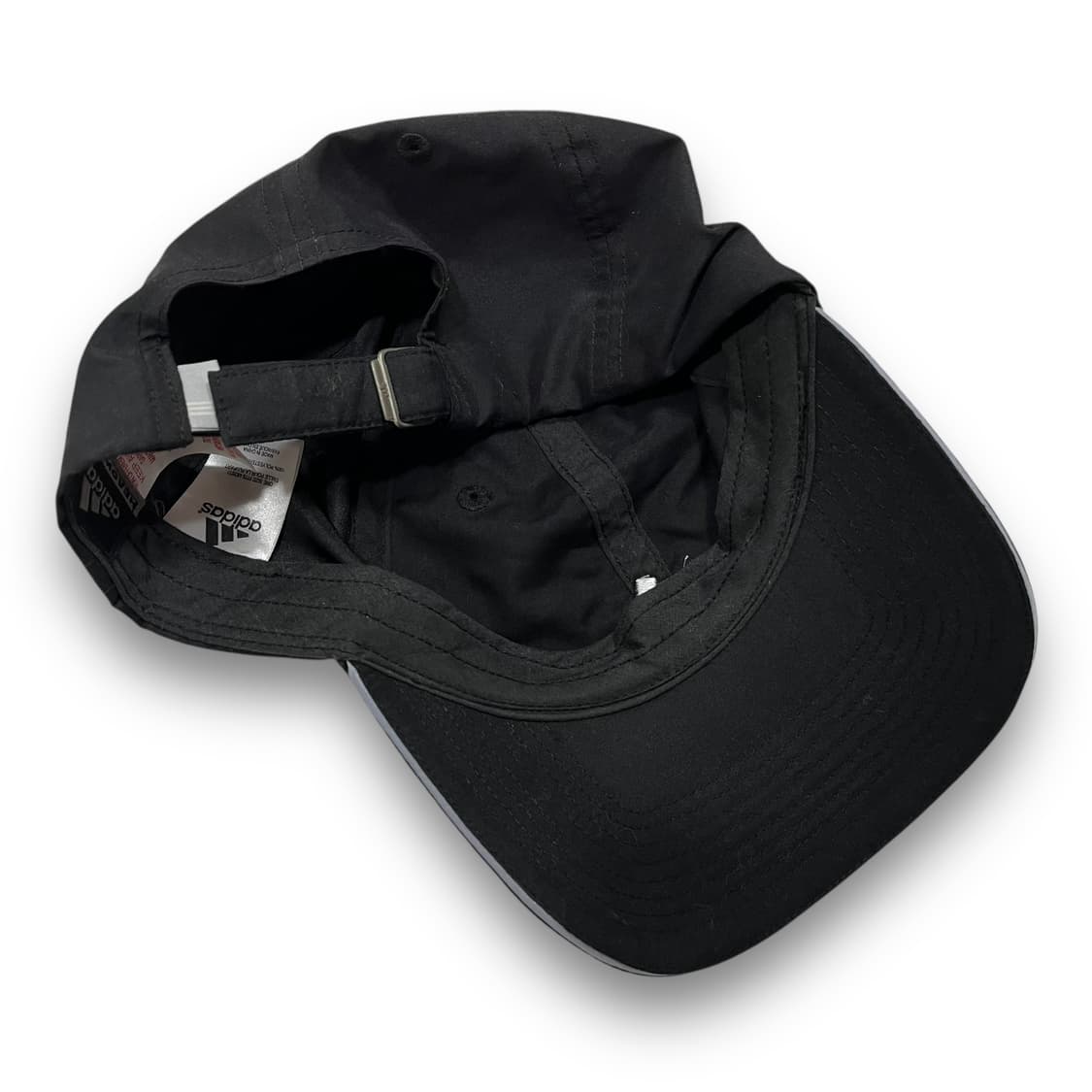 아디다스 삼선 로고 딥 다크 폴리 빈티지 볼캡 상품이미지4