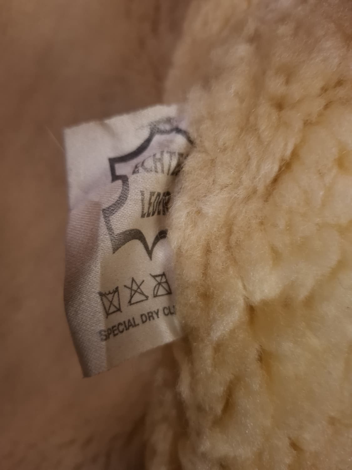 미공군 B-3 TYPE 천연가죽 항공 폭격기 무스탕 상품이미지3