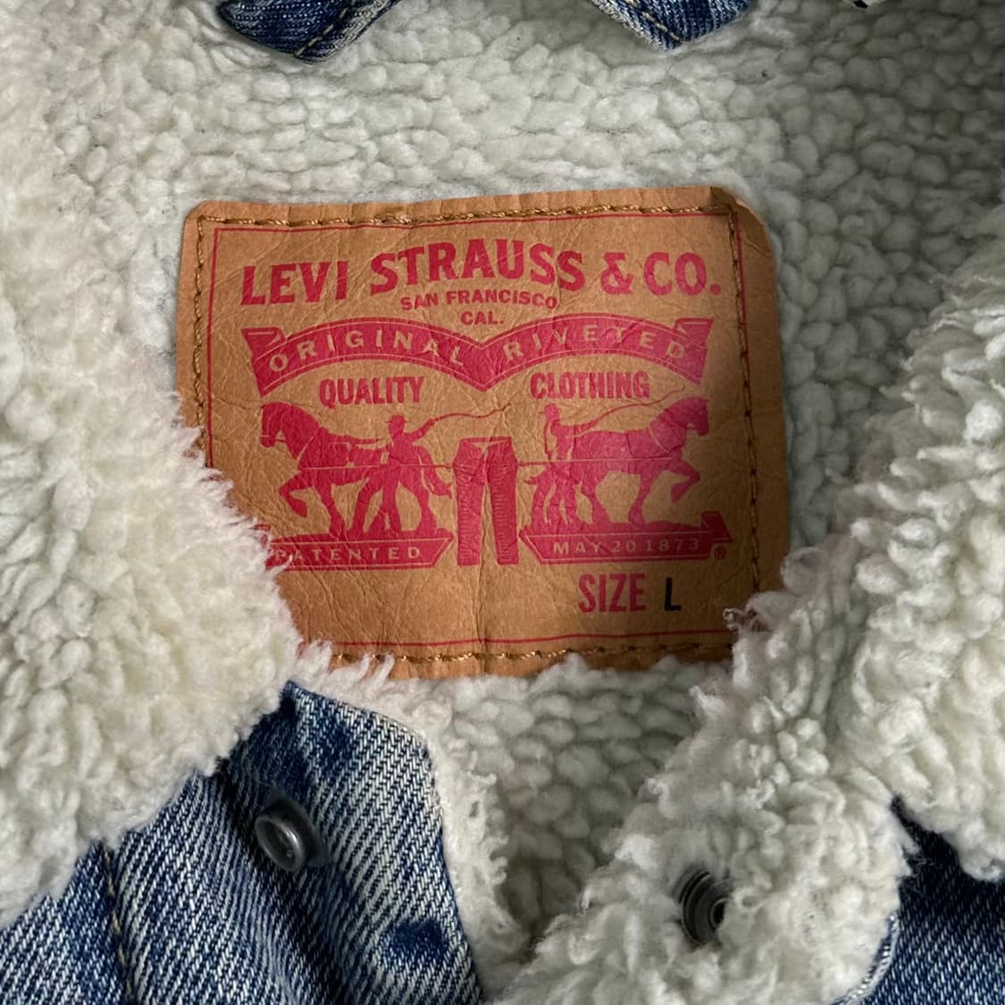 리바이스 쉐르파 데님 자켓  상품이미지5