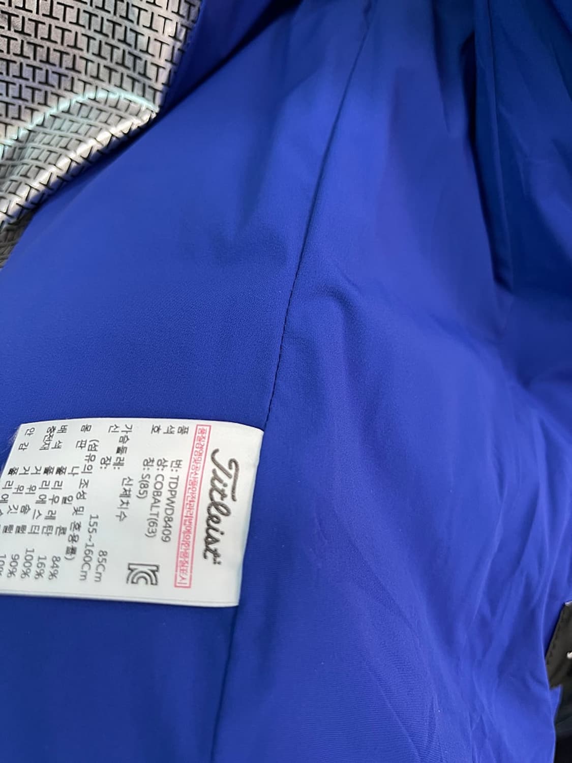 여) 타이틀리스트 발열 구스 패딩조끼  상품이미지8