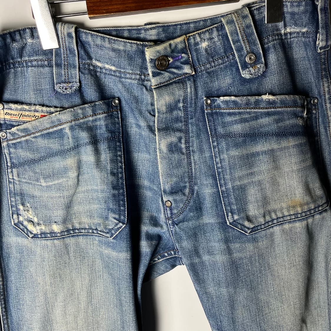 [Diesel] 디젤 3D 포켓 워싱 데님팬츠 상품이미지3