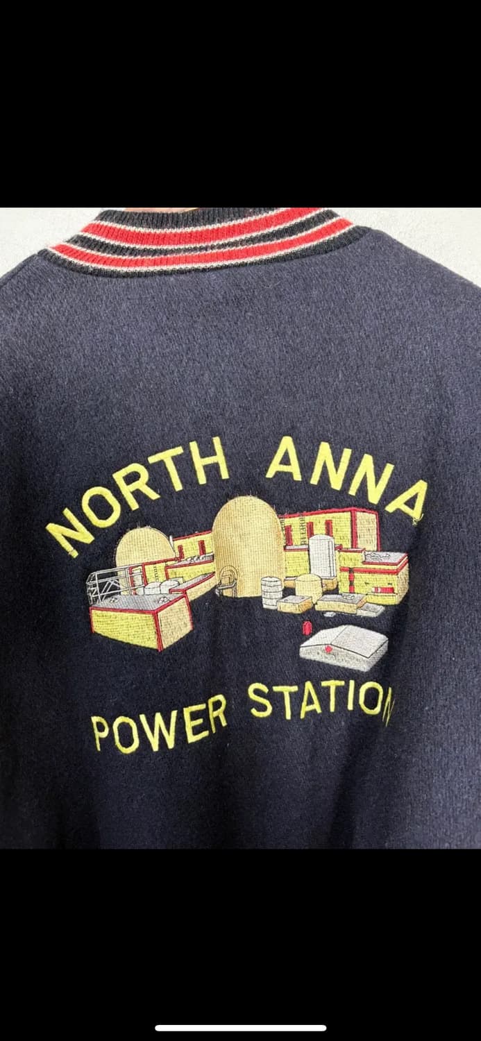 빈티지 DeLong 모직 레더 바시티자켓 H2231 상품이미지5