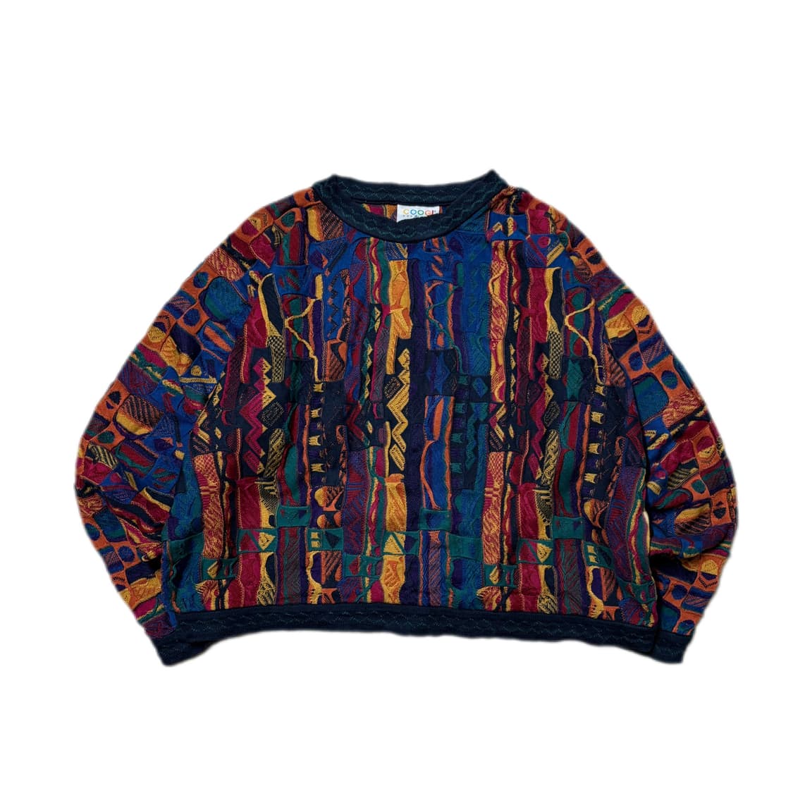 쿠지 COOGI 3D 케이블니트 스웨터  상품이미지1