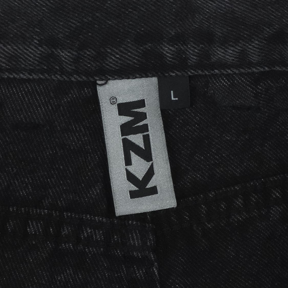 [L] KZM 와이드핏 더블니 데님팬츠 상품이미지5