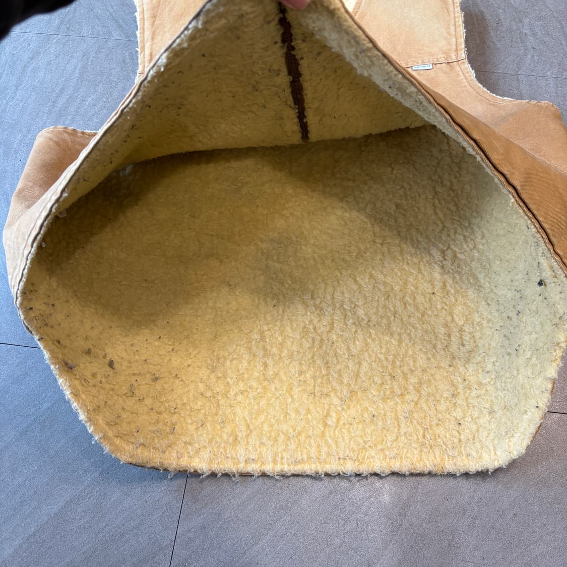 80s 80년대 생산 칼하트 덕 캔버스 조끼 상품이미지6