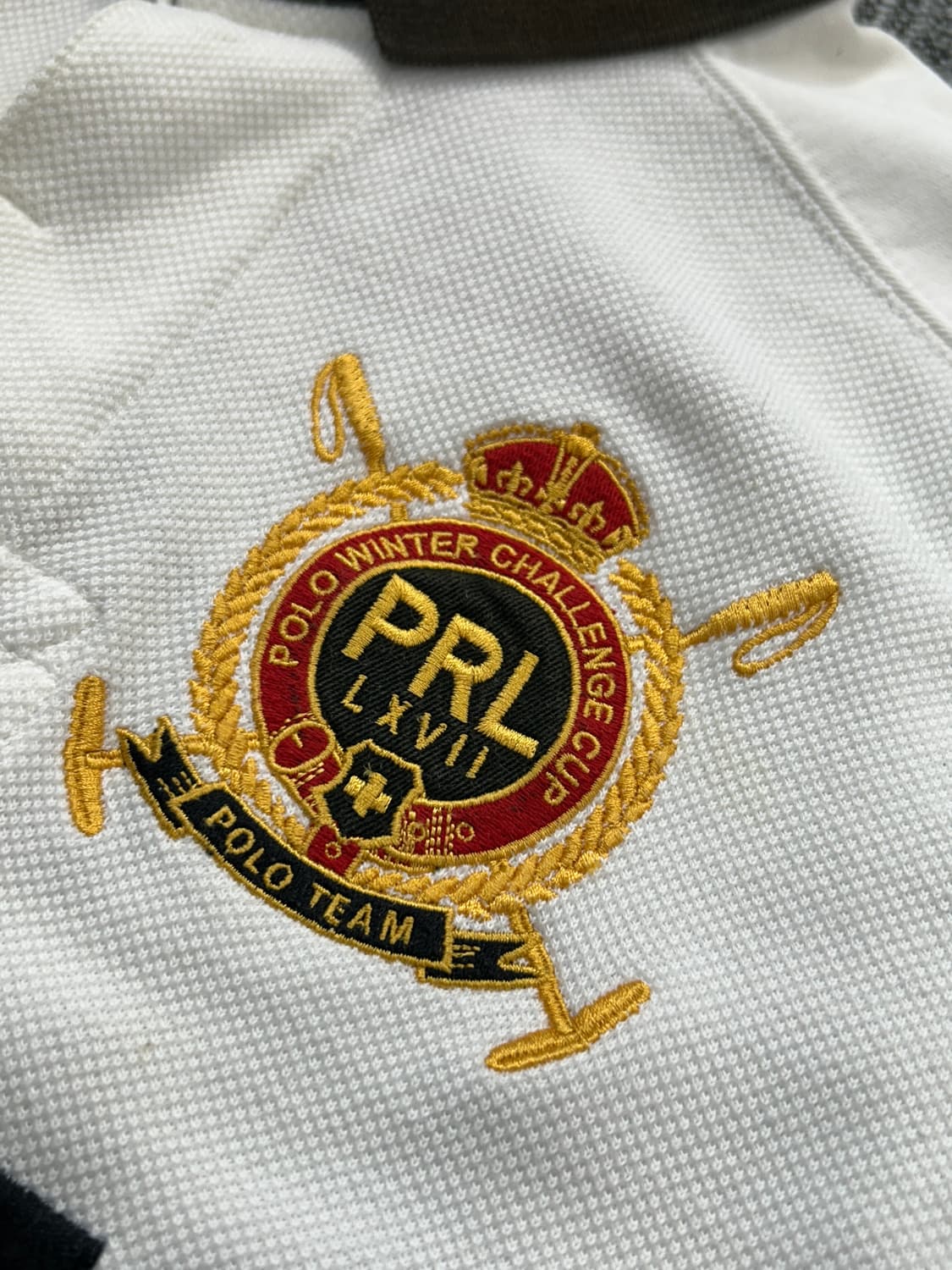 폴로 랄프로렌 팀 메르세르 화이트 럭비티 M   상품이미지6