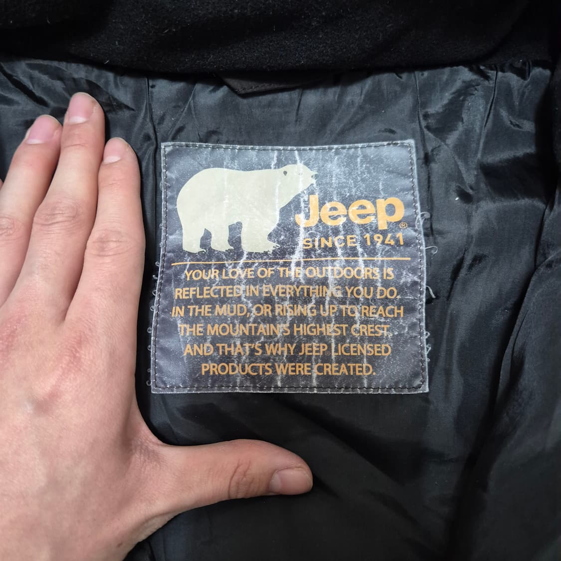 지프 빅로고 구스다운 패딩 점퍼  상품이미지7