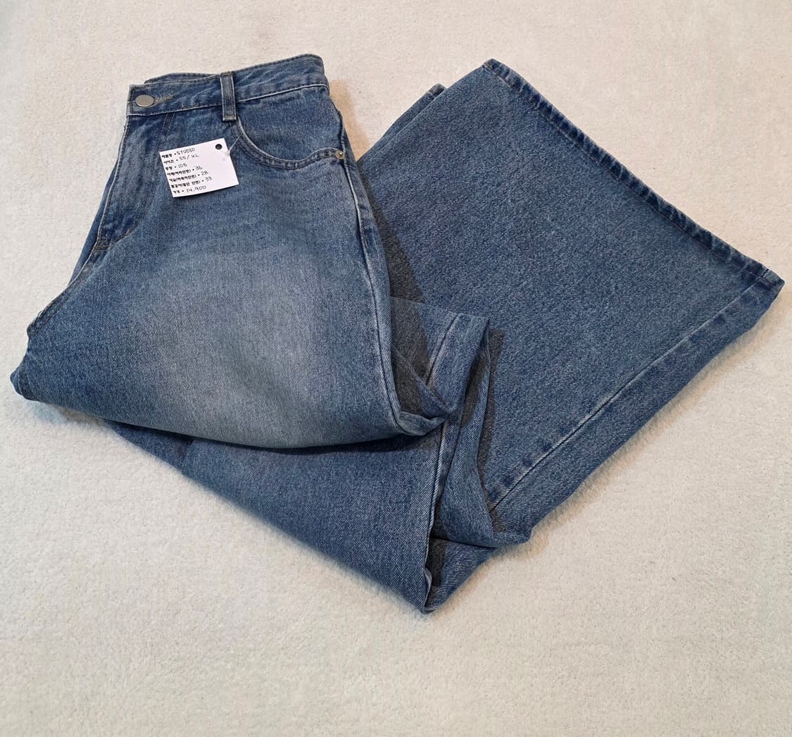 STUDIO 와이드 청바지 상품이미지3