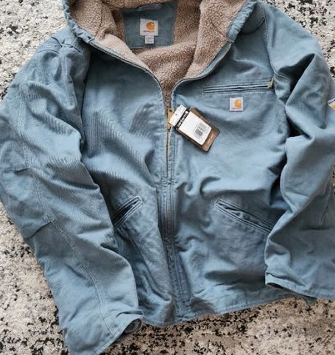 정품 칼하트 j141 시에라 셰르파 덕액티브 자켓(XL) 상품이미지4