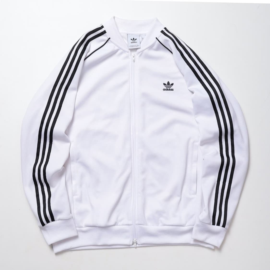 Adidas 화이트 트랙 집업 상품이미지1