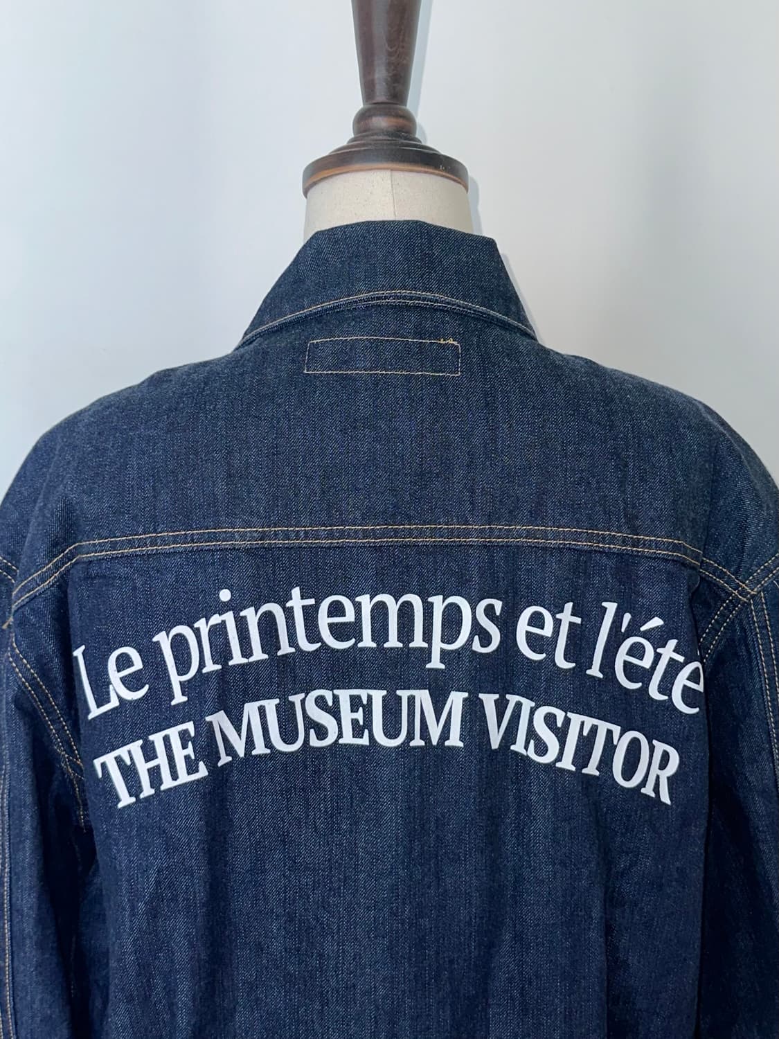 더뮤지엄비지터 데님 자켓 상품이미지2
