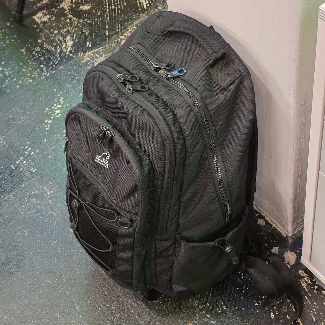 캉골 블랙 백팩  상품이미지7