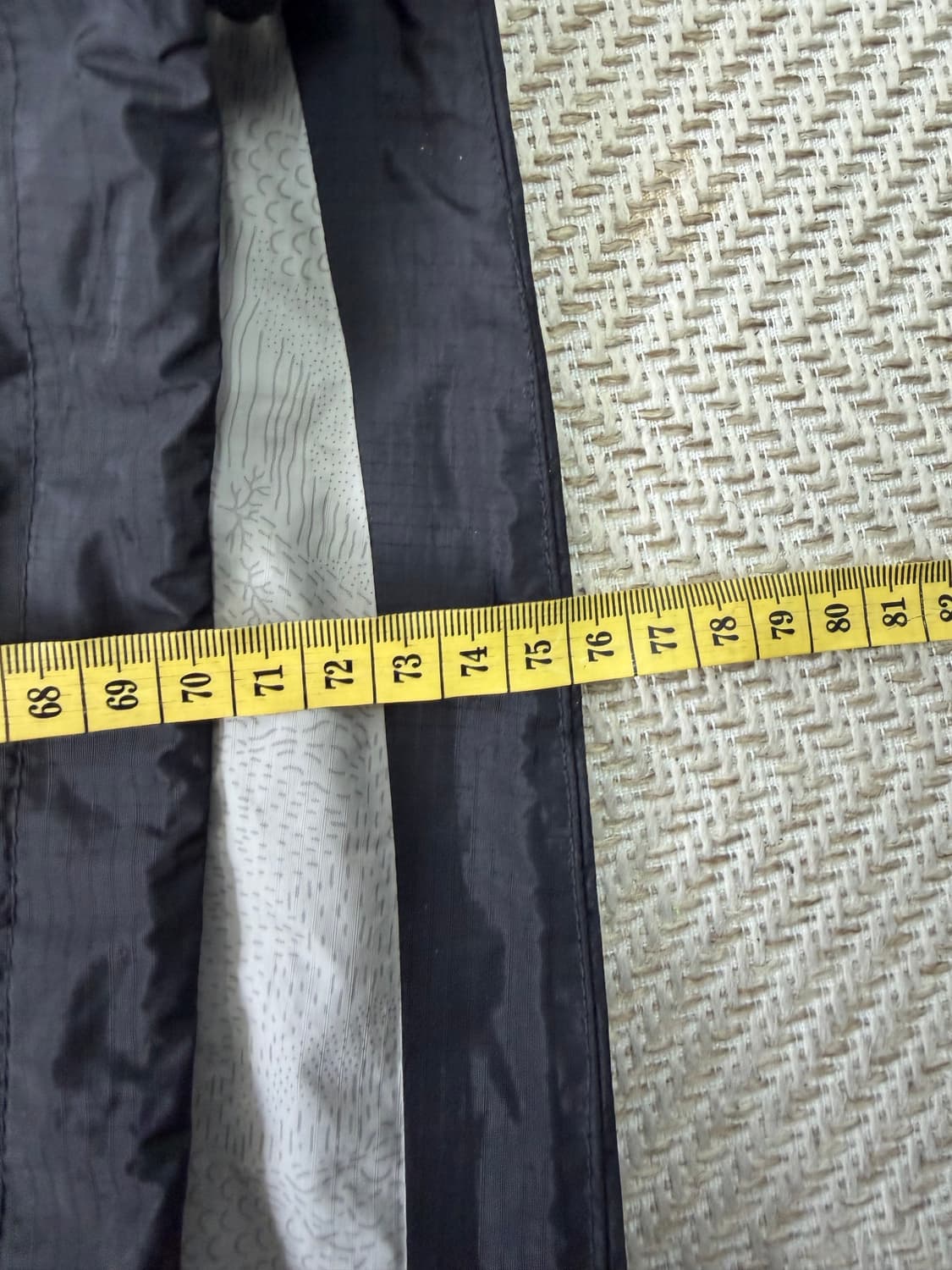 정품) 피엘라벤 남성 블랙 방수 자켓 M 상품이미지10