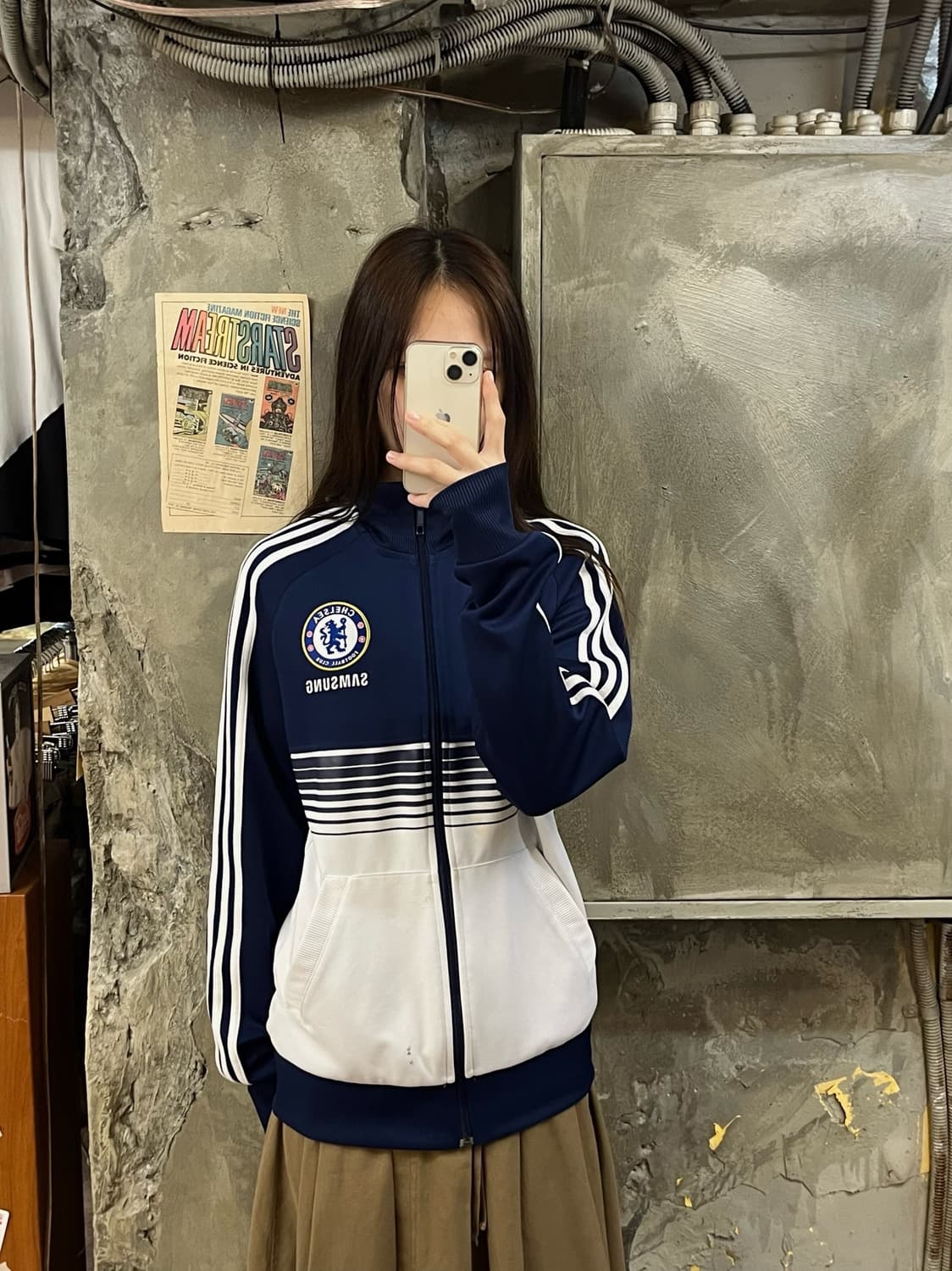 아디다스 삼성 첼시 져지 네이비 95 #csz800 상품이미지2