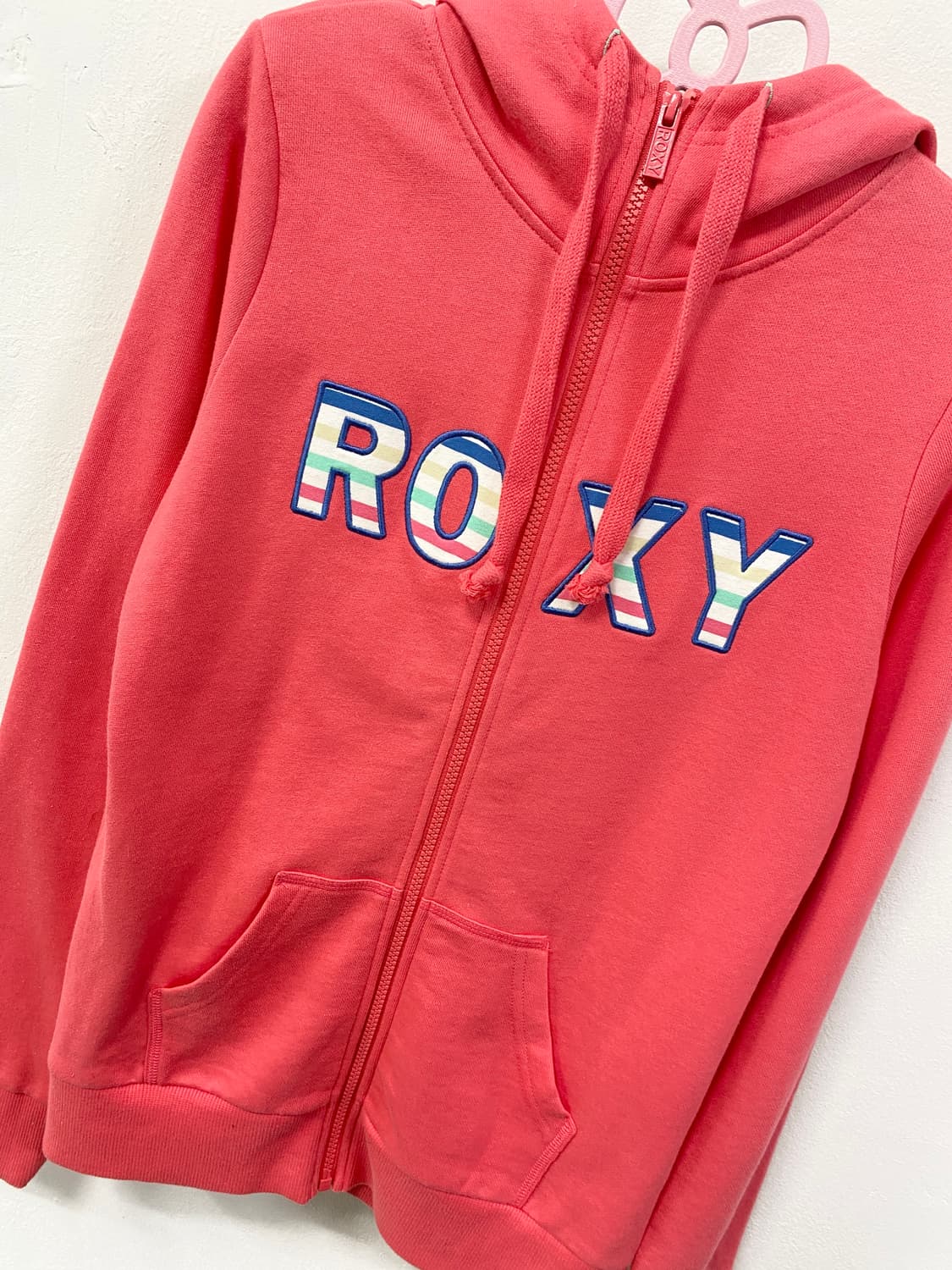 [ROXY] 록시 갸루 코랄핑크 후드집업 상품이미지7
