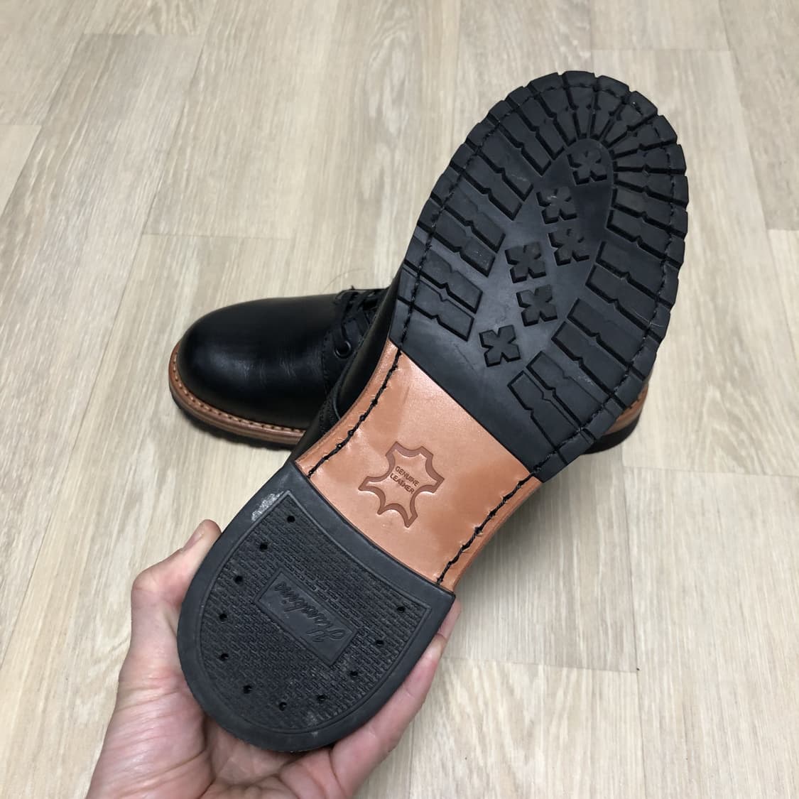 (250) 호킨스 HAWKINS 4인치 플레인 부츠 블랙 상품이미지4