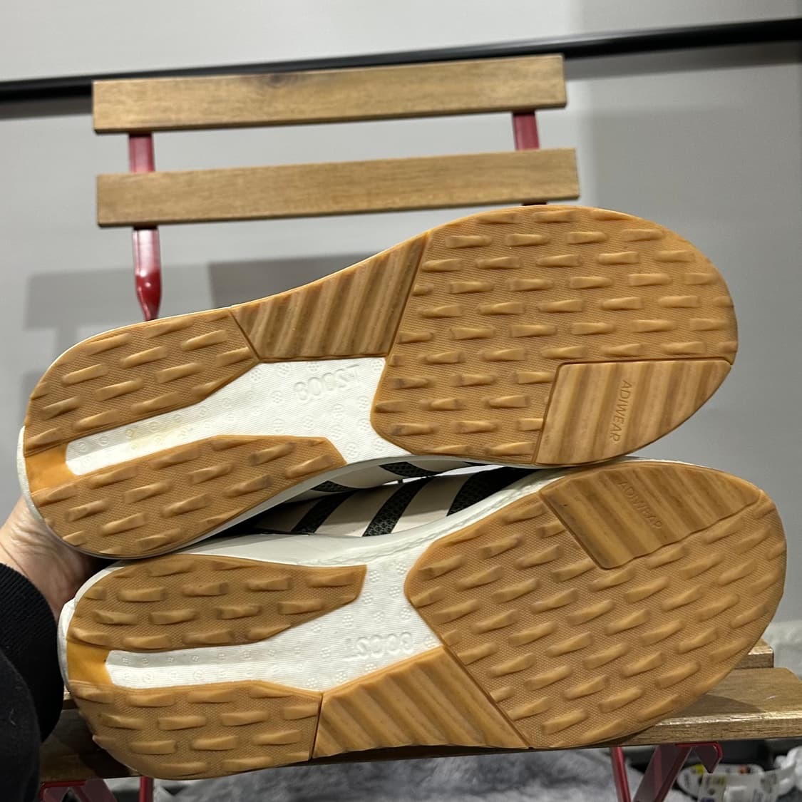 280) 아디다스 운동화 남성 남자 신발 아빈 스트라이프 메시 상품이미지6