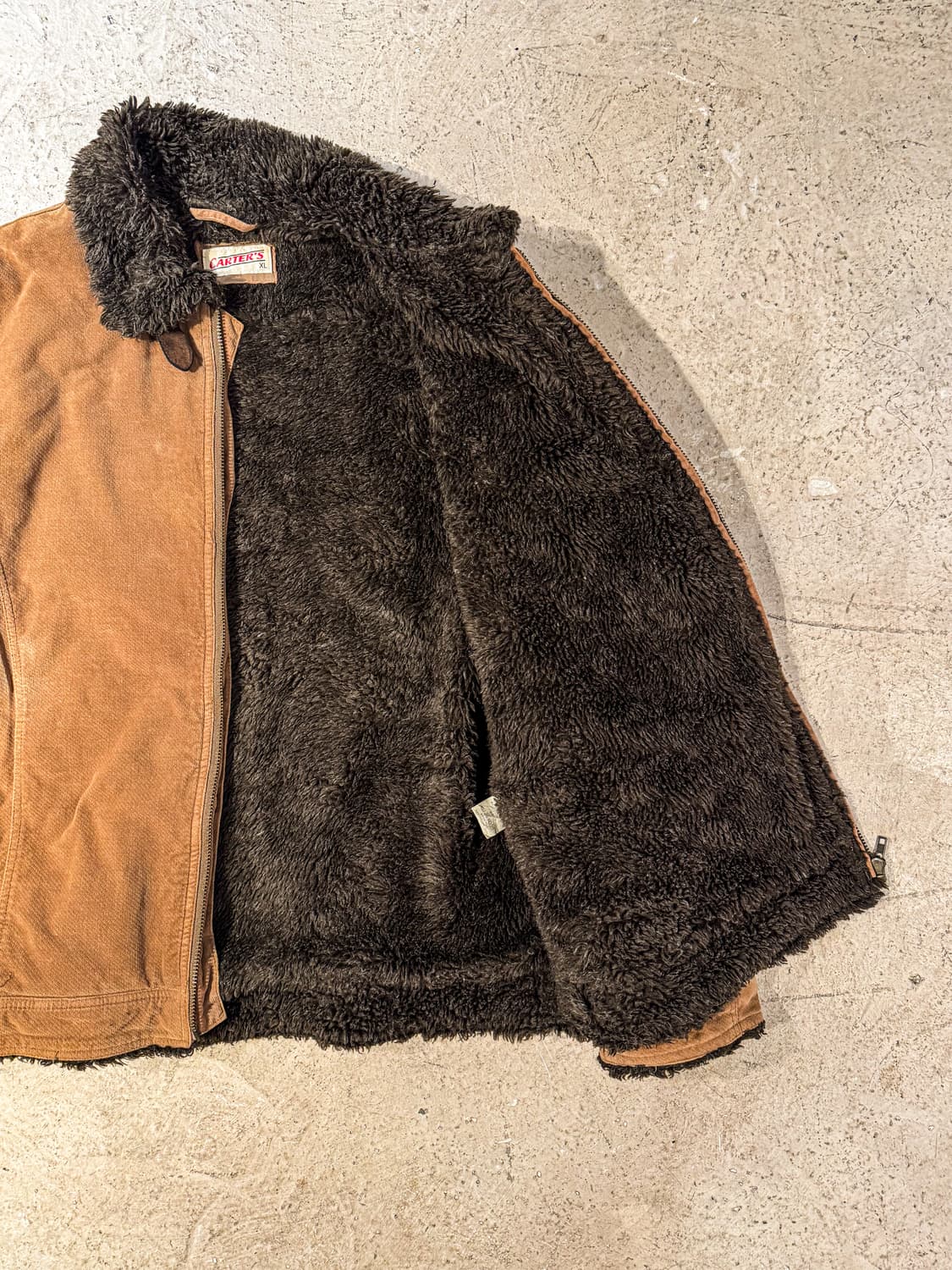 Carter’s – Brown Boa Collar Work Jacket  상품이미지5