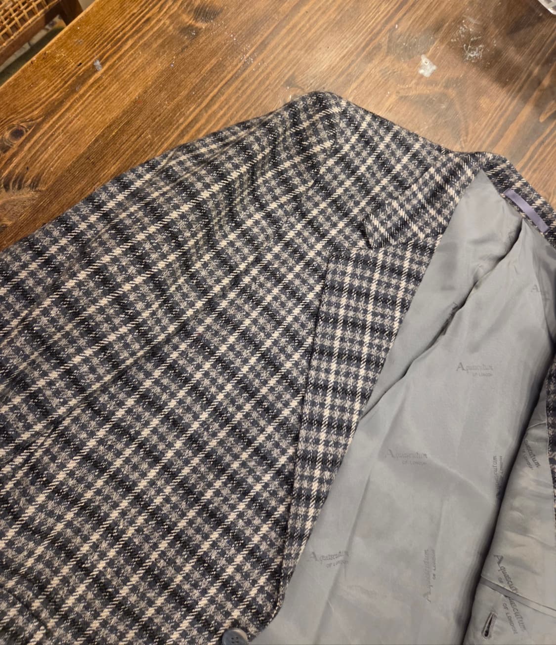 아쿠아스큐텀 트위드자켓  상품이미지6