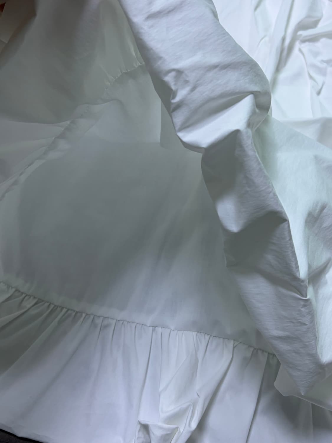 밀로우먼 벌룬 셔링 스커트 (화이트) 상품이미지5