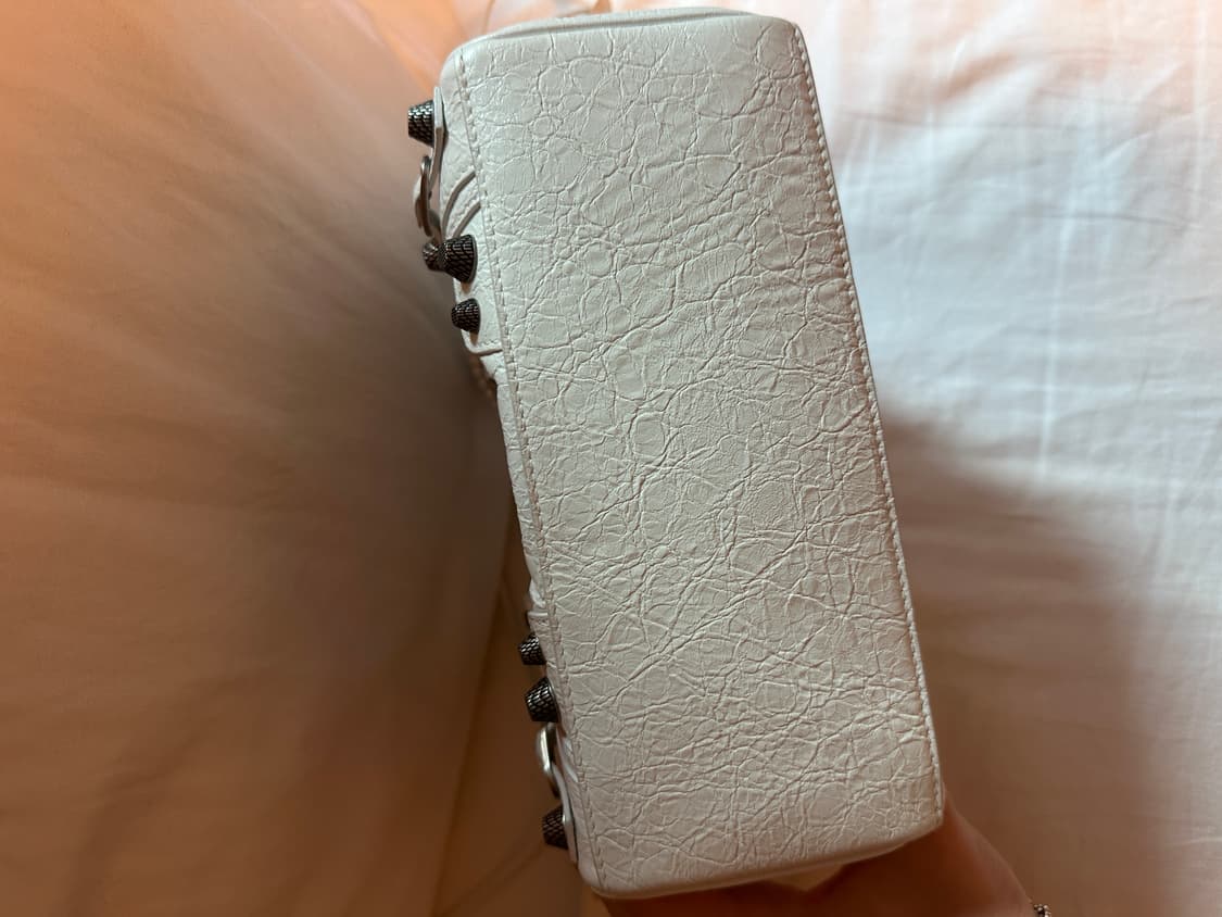 Balenciaga 발렌시아가 르카골 미니 더플백 옵틱 화이트 상품이미지2