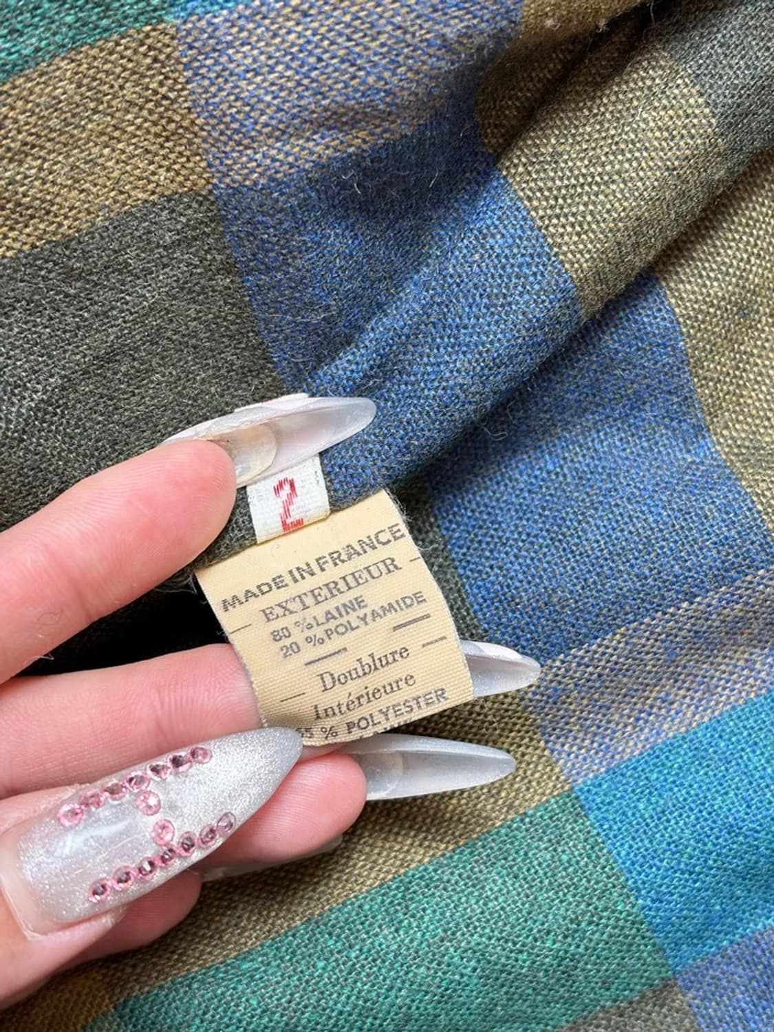 Selected 90's 프렌치 울 베이포트 자켓 PN6539 상품이미지8