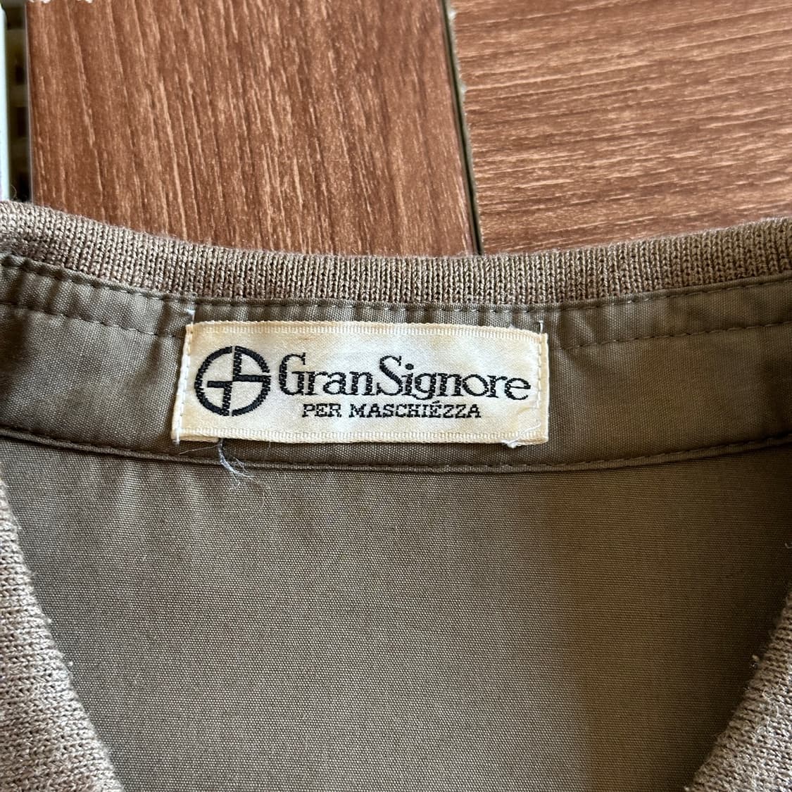 Gran Signore linen pocket 1/2 tee 상품이미지6