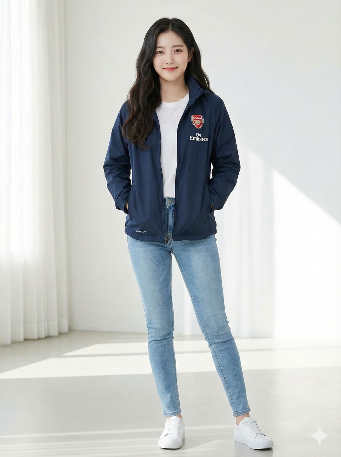 나이키 아스날 FC 스톰핏 후드 바람막이_L 상품이미지1