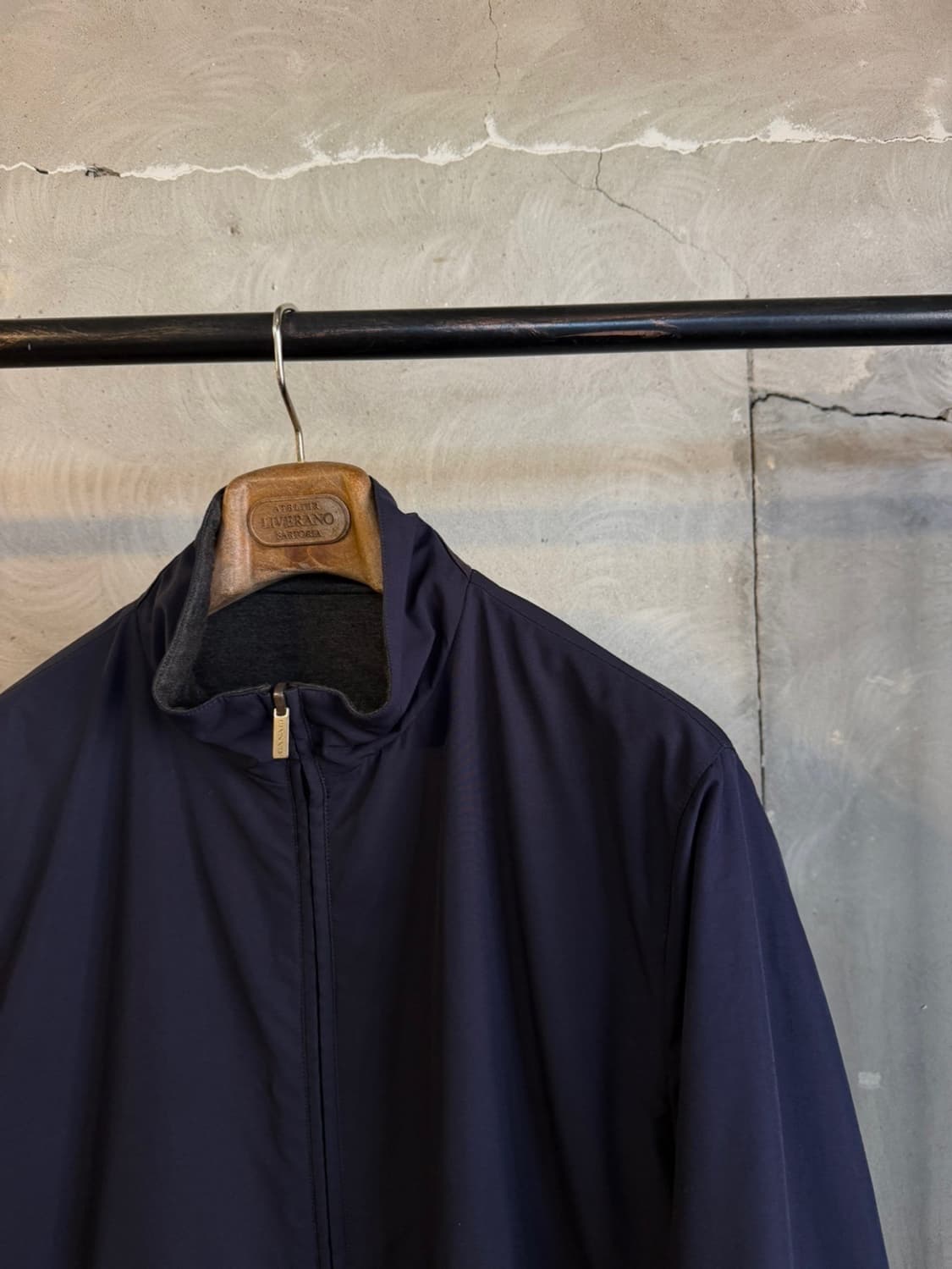 CANALI 까날리 짚업 블루종 105 상품이미지2