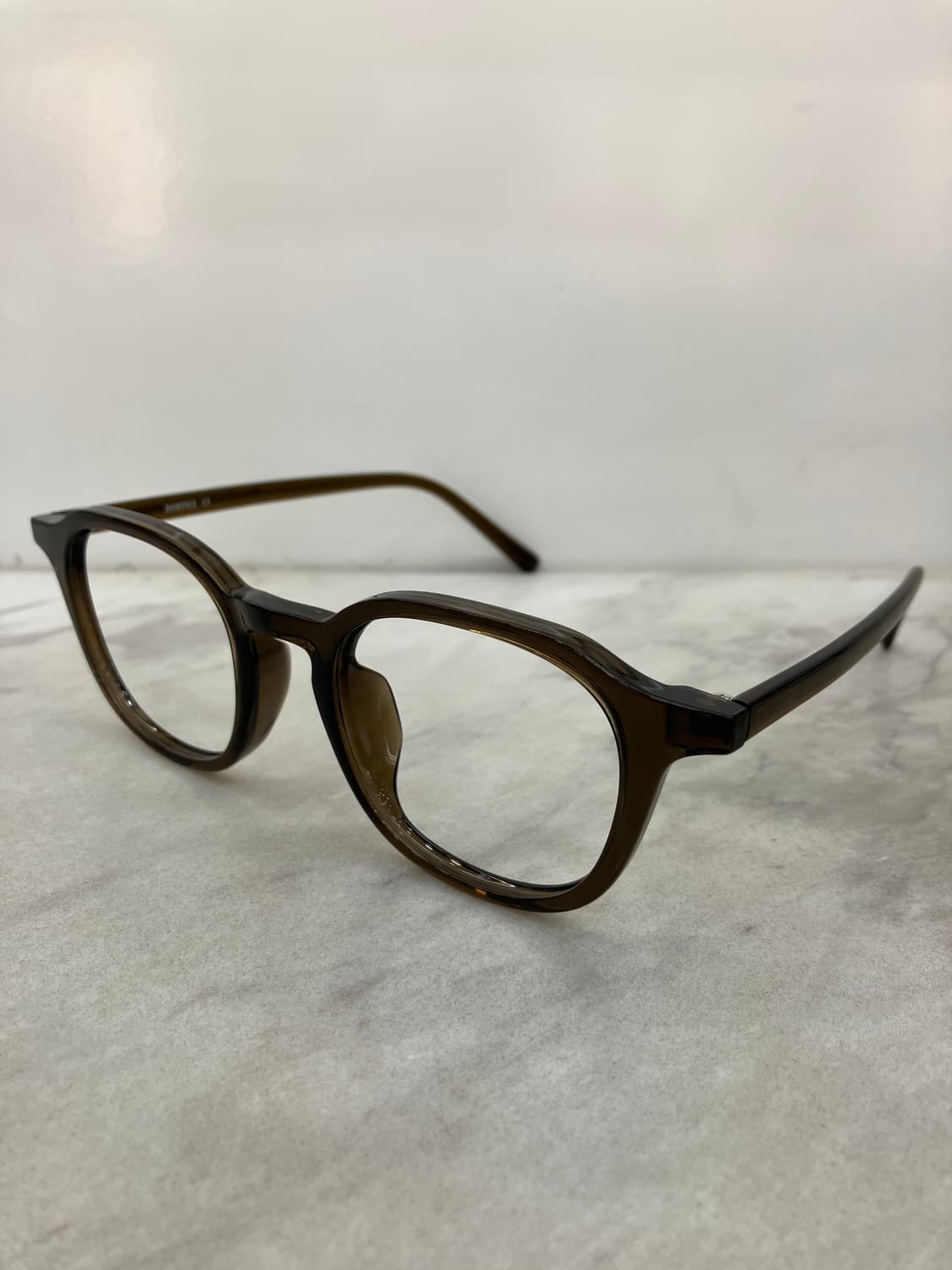 B90 DMN 카키 웰링턴 뿔테 안경122 상품이미지7