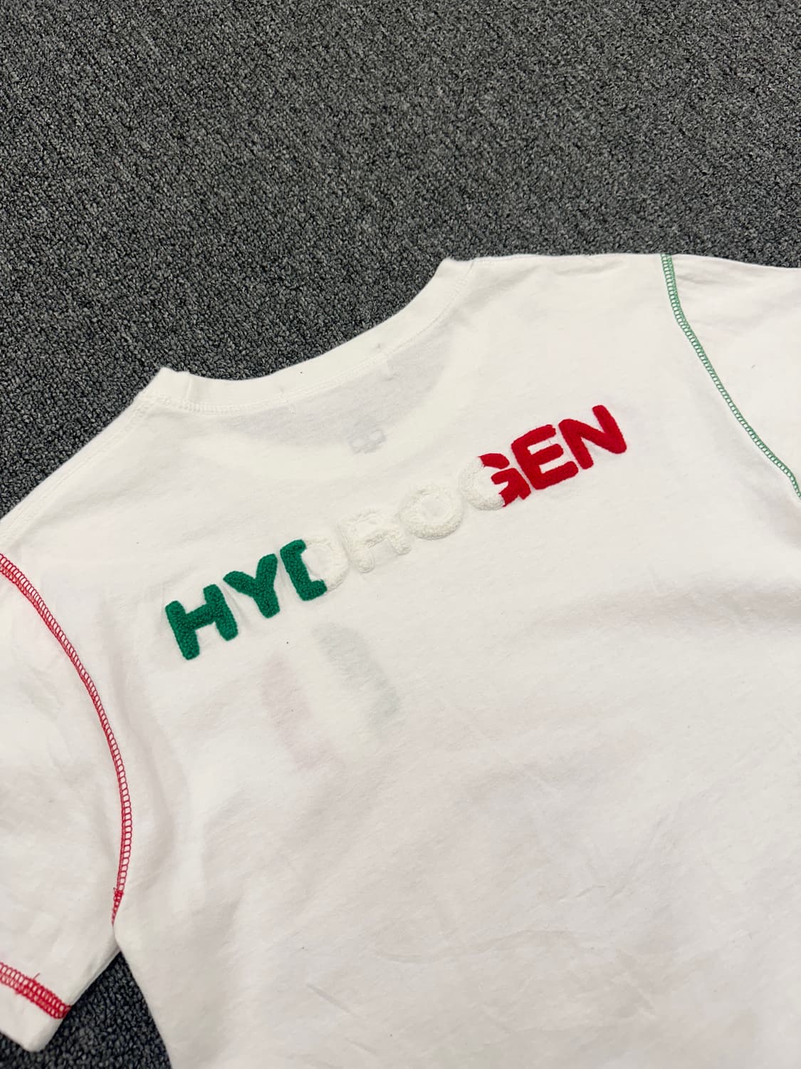 M) HYDROGEN ITALY 빈티지 반팔티셔츠 상품이미지7
