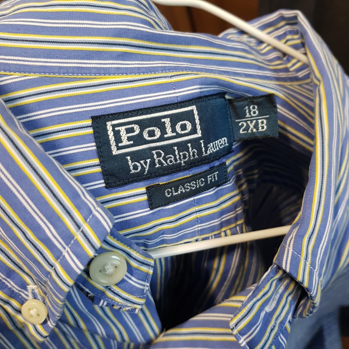 -빅사이즈/ 폴로랄프로렌 스트라이프 올드스쿨 셔츠/2왕1205 상품이미지2