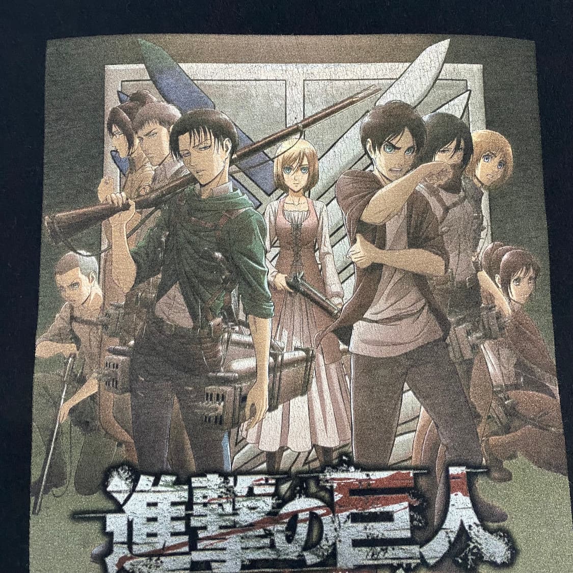 진격의거인 오피셜 애니메이션 티셔츠 상품이미지4